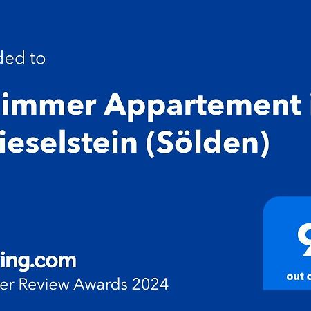 3-Zimmer Appartement In Zwieselstein Sölden Extérieur photo